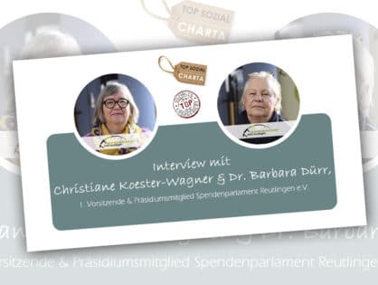TOP Sozial Interview - Spendenparlament Reutlingen
