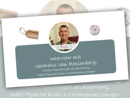 Interview Gerardus van Rossenberg - TOP Sozial zertifiziert
