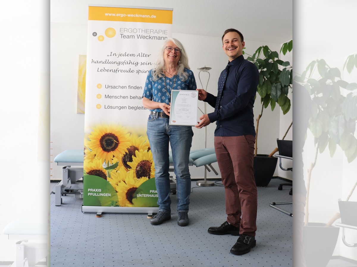 Neues TOP Sozial Unternehmen Ergotherapie Weckmann in Pfullingen