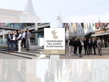 Region Reutlingen zeichnet Unternehmer des Jahres 2026 aus